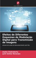 Efeitos de Diferentes Esquemas de Modulação Digital para Transmissão de Imagens