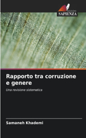 Rapporto tra corruzione e genere