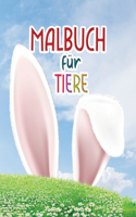 Malbuch für Tiere