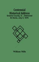 Centennial Historical Address