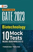 GATE 2023 : Biotechnology - 10 Mock Tests by Dr. Prabhanshu Kumar, Er. Preeti T. Kumar