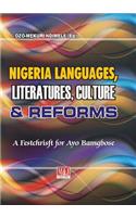 Nigerian Languages, Literatures, Culture and Reforms