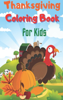 Thanksgiving Coloring Book for Kids