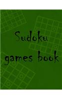 Sudoku games book