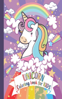 Unicorn coloring book for kids
