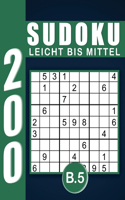 Sudoku Erwachsene Leicht Bis Mittel Band 5: Großdruck im DIN A4-Format, 200 Rätsel 9x9 Sudokus für Erwachsene Von Leicht Bis Mittel mit Lösungen - Ein tolles Geschenk für Erwachsene und Senior