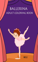 Ballerina Adult Coloring Book Vo 2