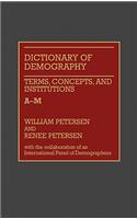 Dictionary of Demography