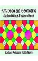 Art Deco and Geometric Stained Glass Pattern Book