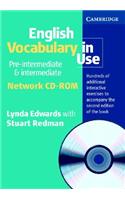 English Vocabulary in Use Pre-Intermediate and Intermediate Network CD ROM