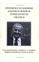 Conference Harmonic Analysis, Volume II