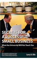 Secrets for a Successful Small Business: What the University Will Not Teach You