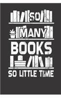 Notebook: Reading Books Bookworm Vintage Gift Dot Grid 6x9 120 Pages