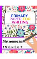 Primary Paper for Writing