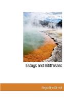 Essays and Addresses: (English)