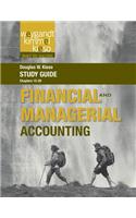 Study Guide to Accompany Weygandt Financial and Managerial