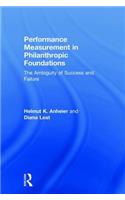 Performance Measurement in Philanthropic Foundations
