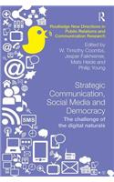 Strategic Communication, Social Media and Democracy