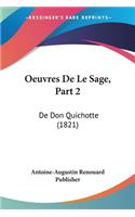 Oeuvres De Le Sage, Part 2