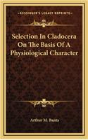 Selection in Cladocera on the Basis of a Physiological Character