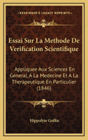 Essai Sur La Methode De Verification Scientifique