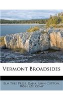 Vermont Broadsides