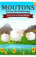 Moutons Livres de Coloriage: (French)