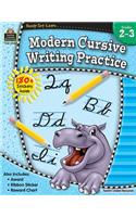 Ready-Set-Learn: Modern Cursive Writing Practice Grd 2-3