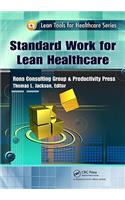 Standard Work for Lean Healthcare