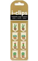 Iclip Magnetic Bkmk Succulents