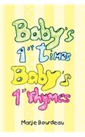 Baby's 1st Times, Baby's 1st Rhymes