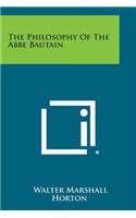 Philosophy of the ABBE Bautain