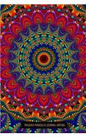 Magenta Mandala Journal Writing
