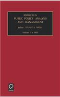 Research in Public Policy Analysis and Management