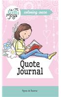 Quote Journal Coloring Craze