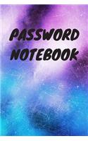 Password Book Notebook