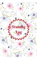 Workout log book A5 sized