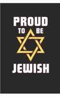 Proud to be Jewish: Calendar 2020 Daily Planner & Organizer (6x9 Inches) with 120 Pages