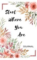 Start Where You Are