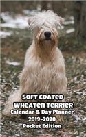 Soft Coated Wheaten Terrier Calendar & Day Planner 2019-2020 Pocket Edition