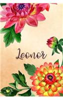 Leonor: Personalized Journal for Her (Su Diario)