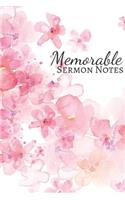 Memorable Sermon Notes