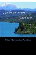 Saldo de versos 2002-2005