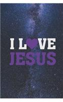 I Heart Love Jesus - Christian Journal