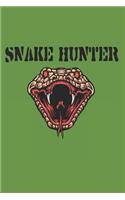 Snake Hunter: Notizbuch für den Reptilien Freund