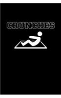 Crunches: Hangman Puzzles - Mini Game - Clever Kids - 110 Lined Pages - 6 X 9 In - 15.24 X 22.86 Cm - Single Player - Funny Great Gift