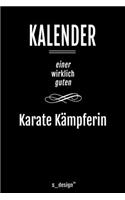 Kalender für Karate Kämpfer / Karate Kämpferin