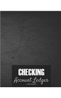 Checking account ledger - Large version