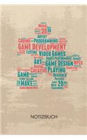 NOTIZBUCH A5 Dotted: Game Designer Notizheft GEPUNKTET 120 Seiten - Indie Game Dev Notizblock Spiele Entwicklung Skizzenbuch - Game Design Geschenk für Game Designer Ent