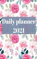 2021 Daily Planner: Agenda for 365 Days, 12 Month Organizer